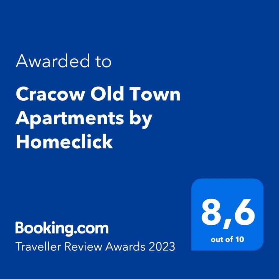 Cracow Old Town Apartments By Homeclick Краков Экстерьер фото